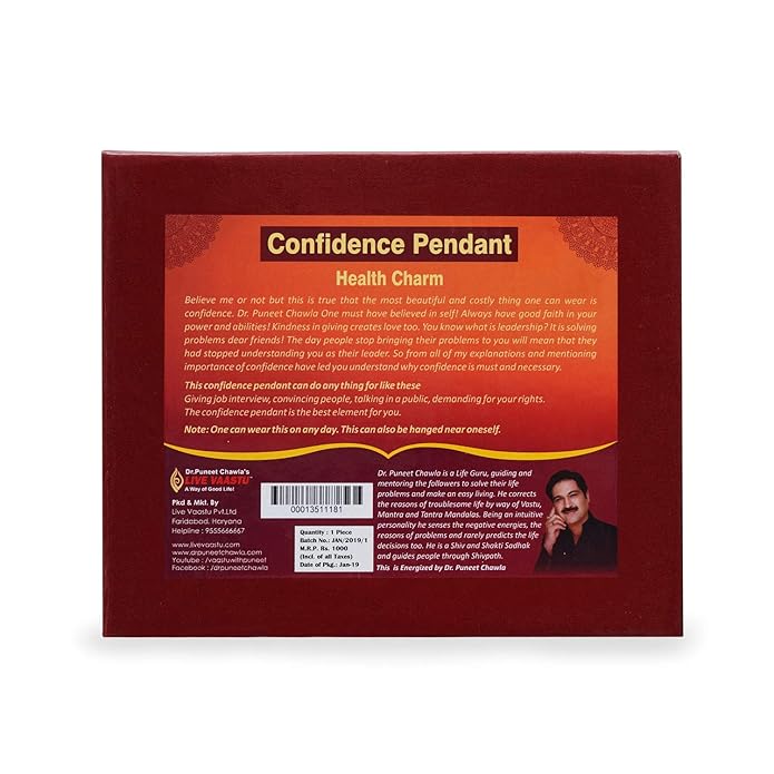 Confidence Pendant