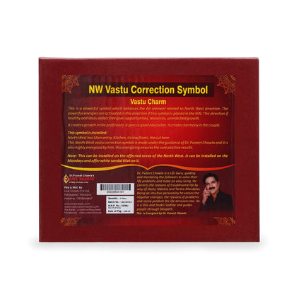 North West Vastu Correction Symbol (Round)