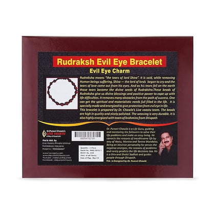 Rudraksh evil eye bracelet