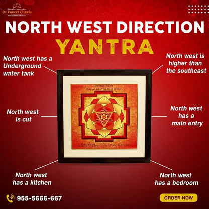 North West Direction Yantra