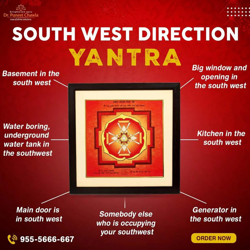 South West Direction Yantra