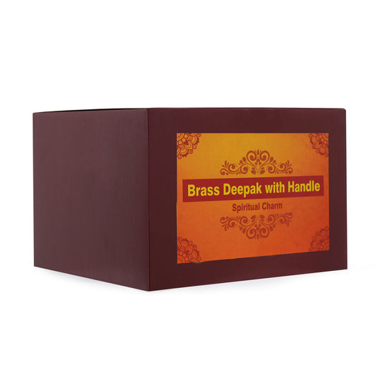 Brass Deepam with Handle