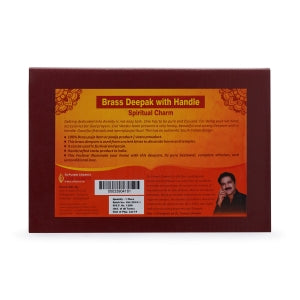 Brass Deepam with Handle