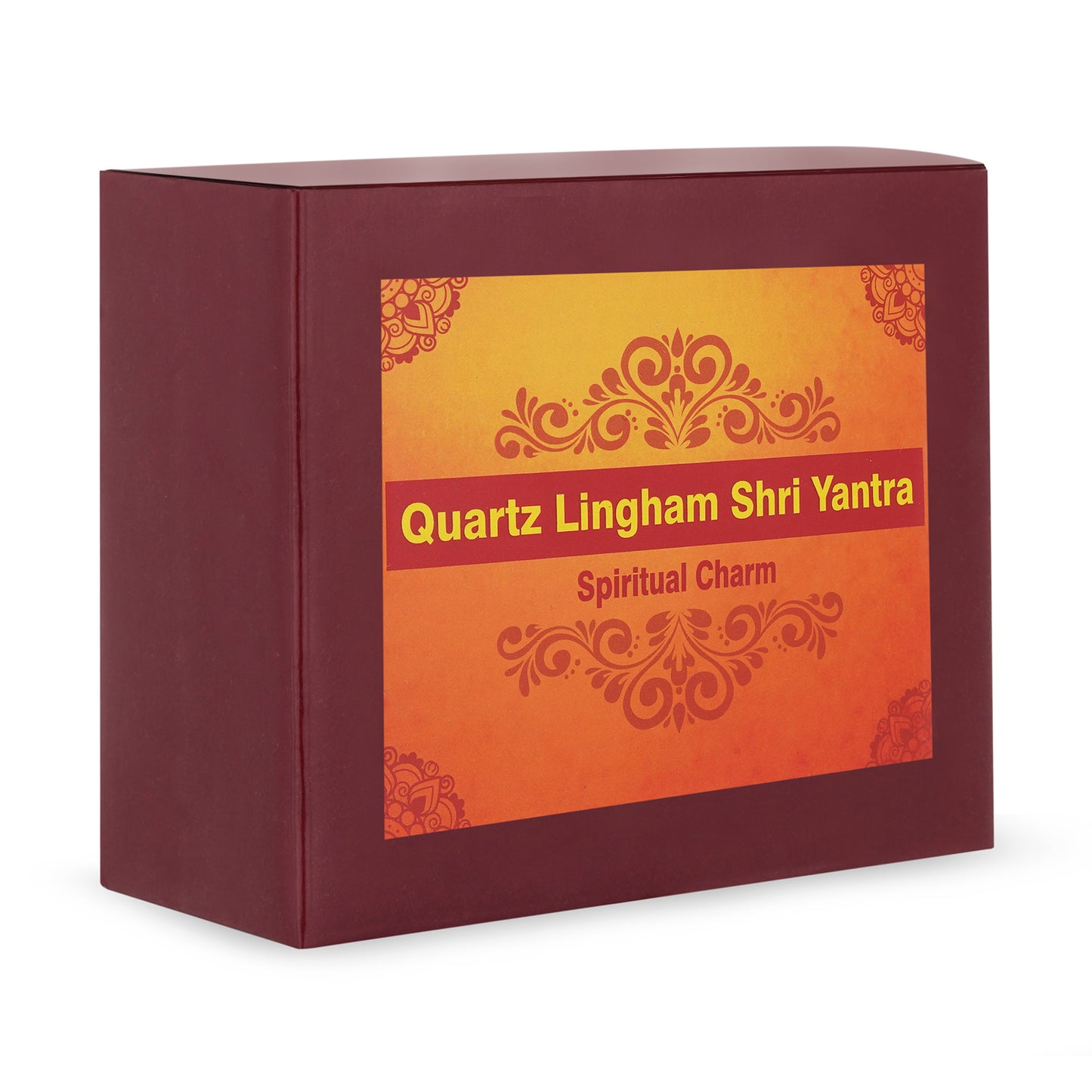 Quartz Lingham Shri Yantra